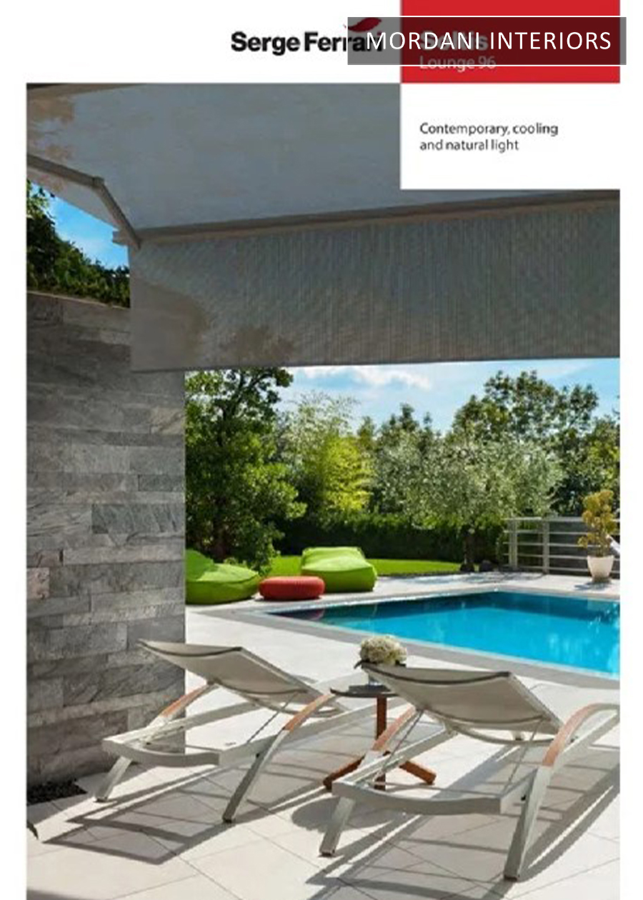 Soltis Lounge 96 Serge Ferrari Roller Blinds Cloud 96 50272